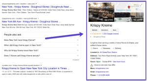google my business example