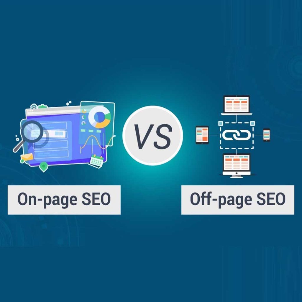 On page and off page SEO