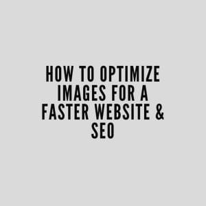 Optimize Images