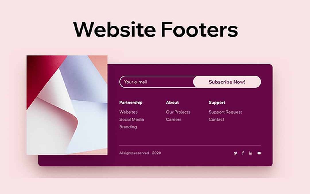 How to Create a Well-Designed Website Footer